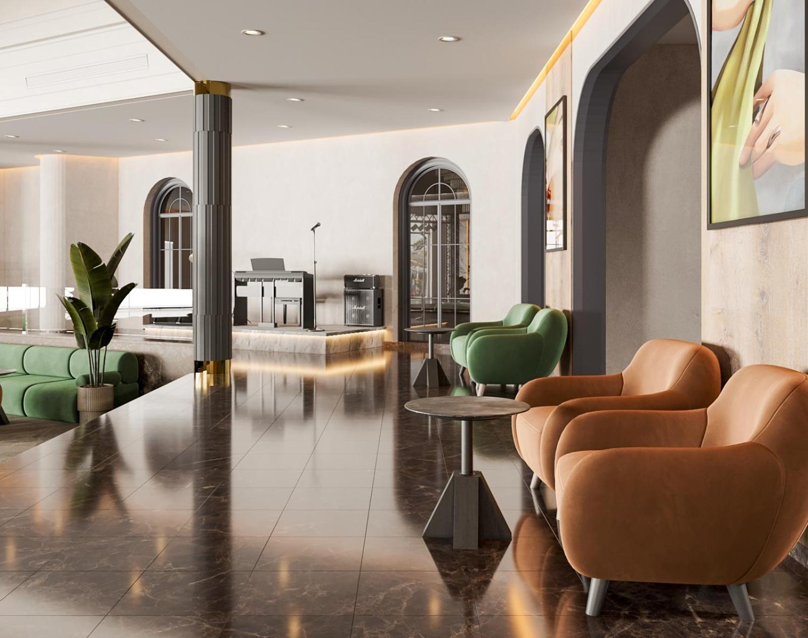 ホテル ケンジ ヨーロッパ アガディール エクステリア 写真 Interior of the hotel